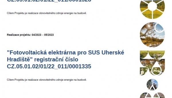 Realizace obnovitelného zdroje energie na budově